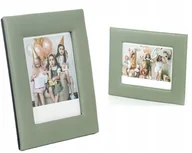 Ramki na zdjęcia - Ramka Stojąca Do Zdjęć Na Zdjęcie Polaroid 600 Fujifilm Instax Wide 300 400 / Zielony - miniaturka - grafika 1