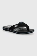 Buty dla chłopców - Quiksilver japonki dziecięce MOLO LAYBACK kolor czarny - miniaturka - grafika 1