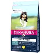 Sucha karma dla psów - EUKANUBA Adult Chicken L/XL Grain Free 3kg - miniaturka - grafika 1