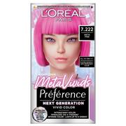 Farby do włosów i szampony koloryzujące - L'Oreal Paris Preference MetaVivids farba do włosów 7.222 Meta Pink - miniaturka - grafika 1