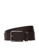 Paski - Calvin Klein Pasek Męski Warmth Buckle Smooth 35Mm LV04D7047G Brązowy - miniaturka - grafika 1