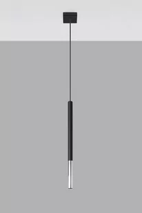 Sollux Lighting Lampa wisząca MOZAICA 1 czarny/chrom - Lampy sufitowe - miniaturka - grafika 1