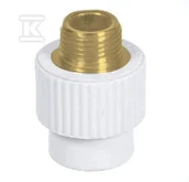 Łączniki, trójniki, kształtki - Złączka PP z GZ mosiężnym 20/3/4" Onnline - miniaturka - grafika 1