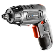 Wiertarko-wkrętarki akumulatorowe - Graphite Wkrętak akumulatorowy 7.2V, Li-Ion/1.5Ah, walizka TOP-58G150 - miniaturka - grafika 1