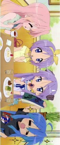 Plakat Anime Manga Lucky Star ls_035 A3 (custom)