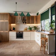 Lampy sufitowe - Eko-Light Lampa wisząca Capital, zielona, 3-punktowa, Ø 32 cm, GX53 - miniaturka - grafika 1