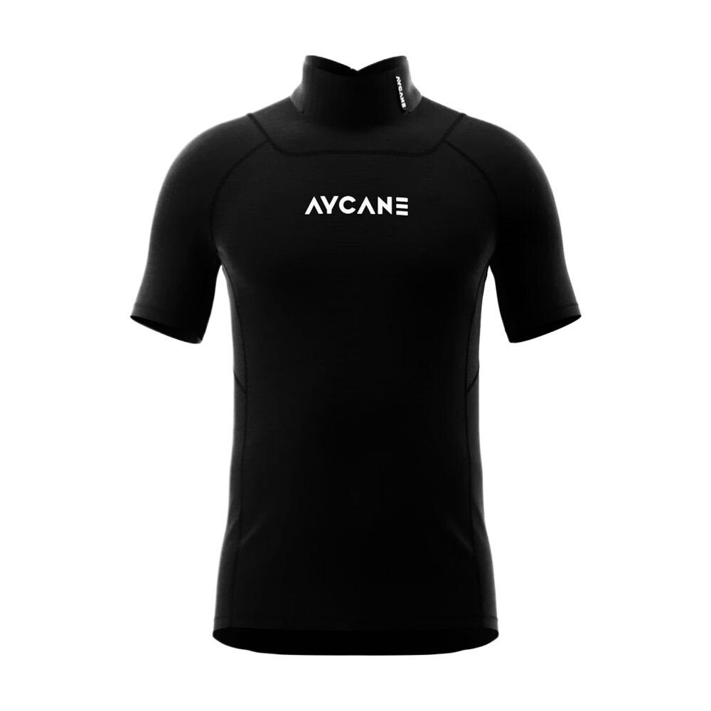 Koszulka męska AYCANE Blade EVO2 Base Layer Short Sleeve Black XL
