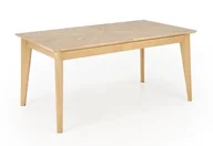 Stoły - Stół rozkładany drewniany EDMONDO dąb naturalny - miniaturka - grafika 1