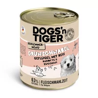 Mokra karma dla psów - Dogs'n Tiger smakowite menu, 6 x 800 g - Drób z ryżem naturalnym, marchewką i cukinią (Junior) - miniaturka - grafika 1