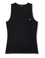 Koszulki i topy damskie - Emporio Armani Underwear Tank Iconic Cotton t-shirt damski, czarny, M - miniaturka - grafika 1