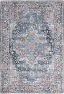 Dywany - Dywan Tradycyjny Nicole Curtis Trili Light Blue Multicolor 183X274 - miniaturka - grafika 1