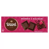 Czekolada - Wawel Czekolada nadziewana brownie z malinami 275 g - miniaturka - grafika 1