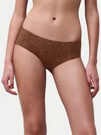 Majtki damskie - Chantelle Figi klasyczne Soft Stretch C11D40 Brązowy - miniaturka - grafika 1