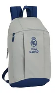 Plecaki - Mini Plecak Safta Real Madryt Stone, 220x100x390 mm, Szary/Granatowy - miniaturka - grafika 1