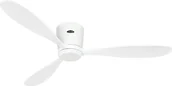 Wentylatory sufitowe - Energooszczędny wentylator sufitowy ze zdalnym sterowaniem Eco Plano Wood WiFi Biały / White - miniaturka - grafika 1