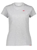 Koszulki i topy damskie - New Balance Koszulka w kolorze szarym - miniaturka - grafika 1