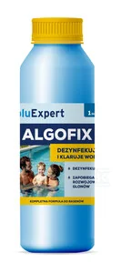 Płyn na glony ALGOFIX 1L do dezynfekcji wody w basenach - Szamba i oczyszczalnie ścieków - miniaturka - grafika 1
