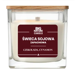 Świeca sojowa zapachowa Czekolada i Cynamon 220 g - Świece - miniaturka - grafika 1
