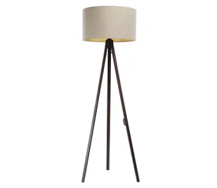 Lampa podłogowa STANDART 1xE27/60W/230V beżowy/brązowy - Lampy stojące - miniaturka - grafika 1