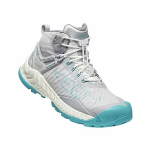 Buty trekkingowe damskie KEEN NXIS EVO MID WP - Buty trekkingowe damskie - miniaturka - grafika 4