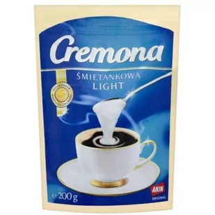 Cremona MASPEX SUCHE Zabielacz w proszku Śmietankowa Light 200 g - Śmietanki i dodatki do kawy - miniaturka - grafika 1