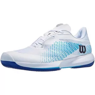 Buty tenisowe męskie Wilson Kaos Swift 1,5 white/blue atoll/lapis 45 1/3 - Tenis ziemny - miniaturka - grafika 1