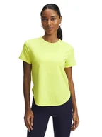 Koszulki sportowe damskie - Under Armour Koszulka sportowa w kolorze zielonym - miniaturka - grafika 1
