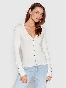 Guess Kardigan Zena W2YR33 Z2V62 Biały Regular Fit - Swetry damskie - miniaturka - grafika 1