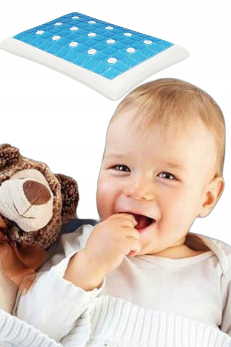 CHŁODZĄCA PODUSZKA ORTOPEDYCZNA DLA DZIECKA 44 × 30 × 8 CM