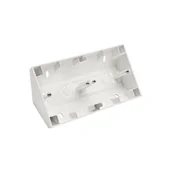 Wyłączniki światła i elektryczne - Kontakt Kontakt_Simon Puszka natynkowa narożna 2-krotna do ramek PREMIUM biały DPNR2/11 - miniaturka - grafika 1