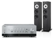 Zestawy stereo - Yamaha R-N800A (srebrny) + 603 S3 (czarny) - miniaturka - grafika 1