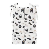 Organizery na łóżeczko - Organizer na łóżeczko z kieszeniami Little Man - miniaturka - grafika 1