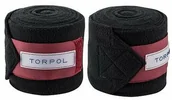 Akcesoria jeździeckie - Torpol Bandaże polarowe ACTIVE - czarny - miniaturka - grafika 1