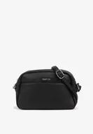 Torebki damskie - Czarna Prostokątna Torebka Listonoszka Geverine - miniaturka - grafika 1