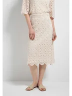 Spódnice - More & More Spódnica w kolorze kremowym - miniaturka - grafika 1