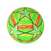 Piłki dla dzieci - Piłka gumowa 22cm zielona Leantoys - miniaturka - grafika 1