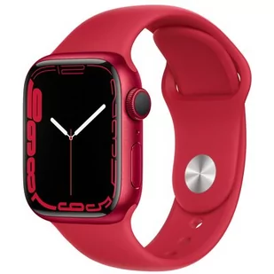 Apple Watch Series 7 GPS 41mm Aluminium Czerwony - Smartwatch - miniaturka - grafika 1