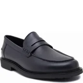 Półbuty męskie - BOSS BLACK Skórzane loafersy joray_Mocc - miniaturka - grafika 1