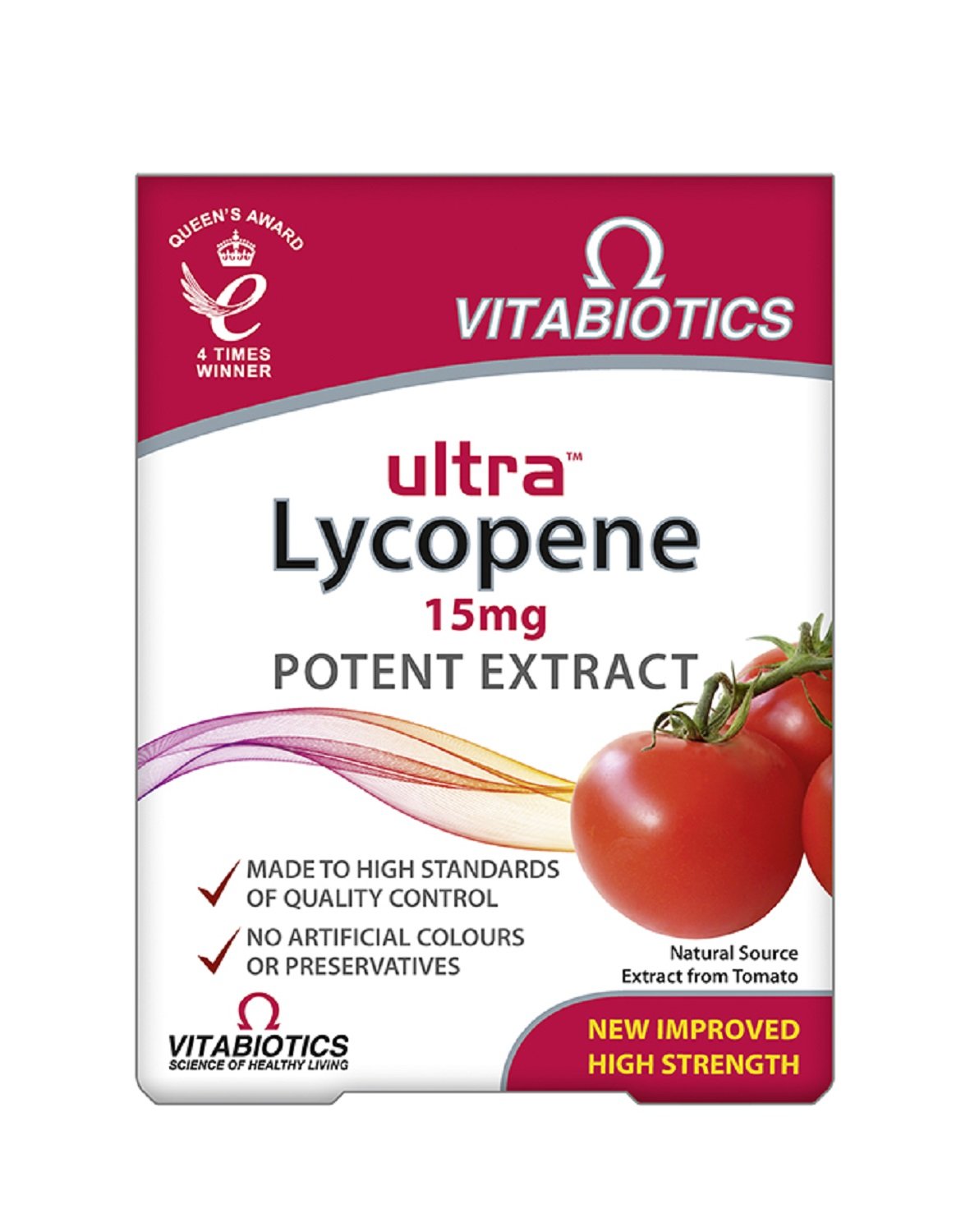 Vitabiotics Ultra Lycopene 15 mg