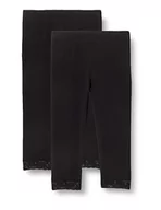 Legginsy - VERO MODA Legginsy damskie, czarny/paczka: czarny, L - miniaturka - grafika 1