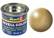 Akcesoria i części modelarskie - Revell Farba modelarska 94 - złota zimna, metaliczna - Dostawa za 0 zł MR-3219 - miniaturka - grafika 1