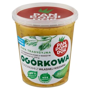 Pan Pomidor&Co - Zupa Pani Ogórkowa z koperkiem - Zupy w płynie - miniaturka - grafika 1