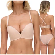 Biustonosze - Biustonosz Alles Nocturn 03 Super P-UP Beż - 65E - miniaturka - grafika 1