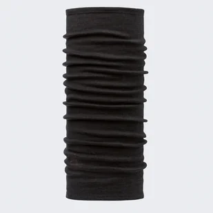 Komin wełniany Buff Safety Merino Wool Thermal Black - Czapki i chusty sportowe damskie - miniaturka - grafika 1