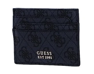 GUESS Women Laurel SLG Phone CRO Wallet, Coal Logo, jeden rozmiar - Portfele - miniaturka - grafika 1