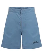 Spodenki damskie - Jack Wolfskin Chłopięce szorty Sun Shorts K, niebieski (Elemental Blue), 152 - miniaturka - grafika 1