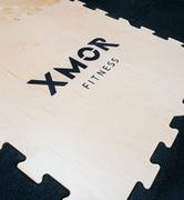 Maty do ćwiczeń - Podłoga puzzel drewniana 1000 x 1000 x 15 mm XMOR - miniaturka - grafika 1