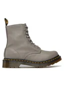 Glany damskie - Dr. Martens Glany 1560 Pascal 27641076 Szary - miniaturka - grafika 1