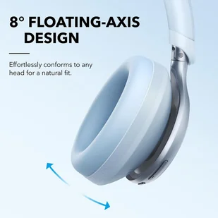 Anker Soundcore Space One Headphones ANC niebieskie - Słuchawki - miniaturka - grafika 6