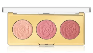 Milani MILANI - ROSE POWDER BLUSH - TRIO PALETTE - Zestaw 3 róży do policzków - 01 FLOWERS OF LOVE - Róże do policzków - miniaturka - grafika 1